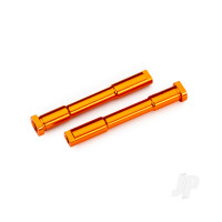 Bellcrank posts, steering (aluminium, Orange-anodised)
