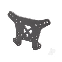 Shock tower, rear, 6061-T6 aluminium (Grey-anodised)