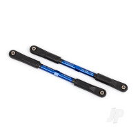 Camber links, rear, Sledge (Tubes Blue-anodised, 7075-T6 aluminium, stronger than Titanium) (144mm) (2), rod ends, assembled with steel hollow balls (4), aluminium wrench, 8mm (1)