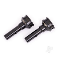 Stub axles, hardened steel (2) (for steel constant-velocity driveshafts) (fits Sledge)