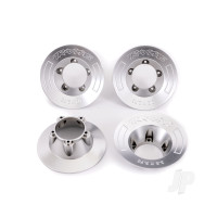 Wheel covers, Satin Chrome (4 pcs) (fits #9572 wheels)