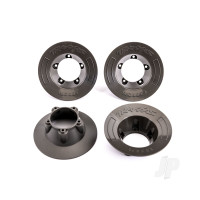 Wheel Covers, Black (4 pcs) (fits #9572 wheels)