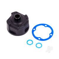 Carrier, differential / differential bushing (metal) / o-rings (2 pcs) / ring gear gasket