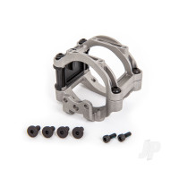 Motor mount, aluminium (upper and lower) / motor mount spacer / hardware