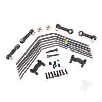 Sway bar kit, Sledge (front and rear) (includes front and rear sway bars and linkage)