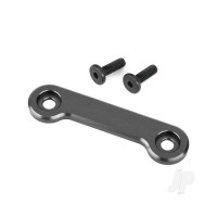 Wing washer, 6061-T6 aluminium (Dark-Titanium anodised) (1) / 4x12mm FCS (2 pcs)