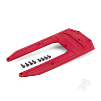 Skid plate, Chassis, Red (fits Sledge)