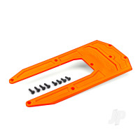 Skid plate, Chassis, Orange (fits Sledge)