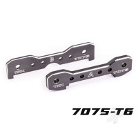 Tie bars, front, 7075-T6 aluminium (Dark Titanium-anodised) (fits Sledge)