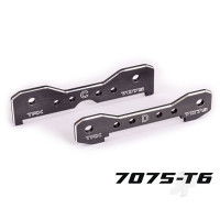 Tie bars, rear, 7075-T6 aluminium (Dark Titanium-anodised) (fits Sledge)