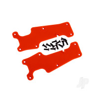 Suspension arm covers, Red, front (left and right) / 2.5x8 CCS (12 pcs)