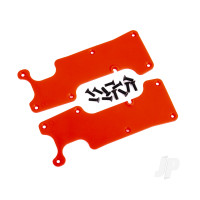 Suspension arm covers, Red, rear (left and right) / 2.5x8 CCS (12 pcs)