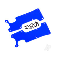 Suspension arm covers, Blue, rear (left and right) / 2.5x8 CCS (12 pcs)