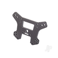 Shock tower, front, 5mm (carbon fibre) (fits Sledge)