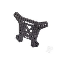 Shock tower, rear, 5mm (carbon fibre) (fits Sledge)