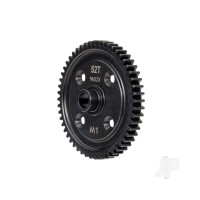 Spur gear, 52-tooth, machined steel (1.0 metric pitch)