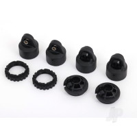 Shock caps, GT-Maxx shocks (2 pcs) / spring perch / adjusters (2 pcs) (for 2 shocks) (for Sledge)