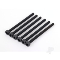 Screws, 3x45mm cap-head machine (hex drive) (6)