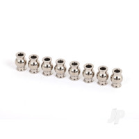 Hollow balls, steel (8 pcs)