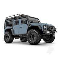 TRX-4M Land Rover Defender 1:18 4WD Electric Trail Crawler, Light Blue (+ TQ, ECM-2.5, Titan 87T, 750mAh LiPo, USB Charger, Clipless Body)