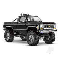 TRX-4M 1979 Chevrolet K10 1:18 4WD Electric Trail Crawler, Black (+ TQ, ECM-2.5, Titan 87T, 750mAh LiPo, USB Charger)