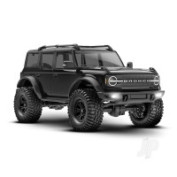TRX-4M Ford Bronco 1:18 4WD Electric Trail Crawler, Black (+ TQ, ECM-2.5, Titan 87T, 750mAh LiPo, USB Charger, Clipless Body)