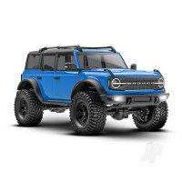 TRX-4M Ford Bronco 1:18 4WD Electric Trail Crawler, Blue (+ TQ, ECM-2.5, Titan 87T, 750mAh LiPo, USB Charger, Clipless Body)