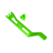 Green · Aluminium