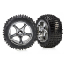 Chrome · Tyres + Wheels, Medium Compound