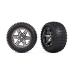 Chrome Black · Tyres + Wheels