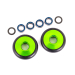 Green · Aluminium