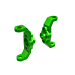 Green · Aluminium