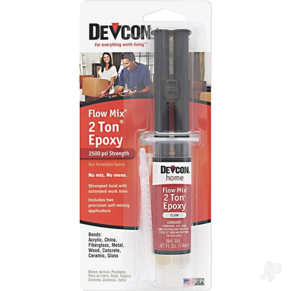 Devcon 2 Ton Epoxy FlowMix (14ml Syringe) Workbench