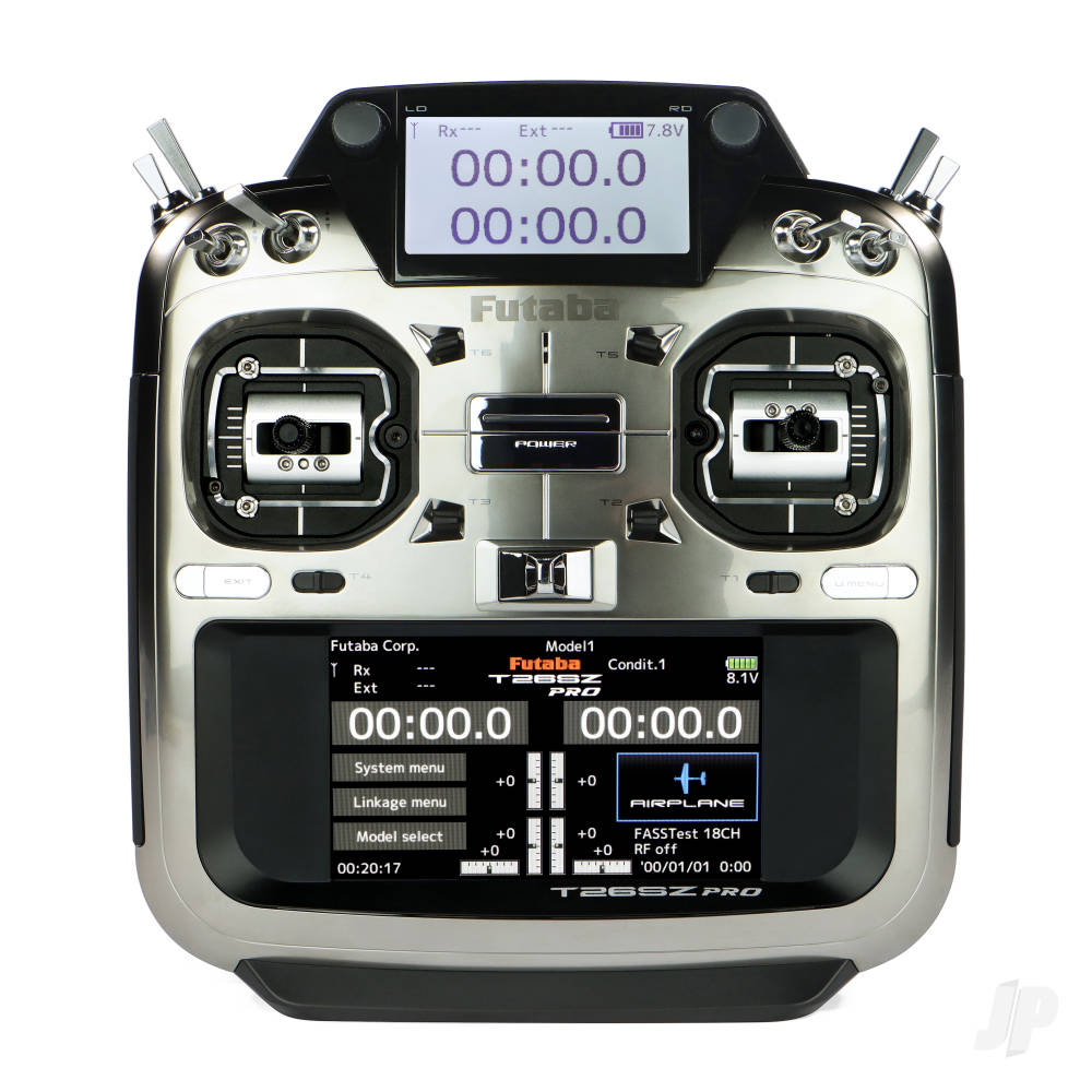 Futaba T26SZ Pro 26-Channel Air Radio with R7214SB Rx, Multi Mode ...