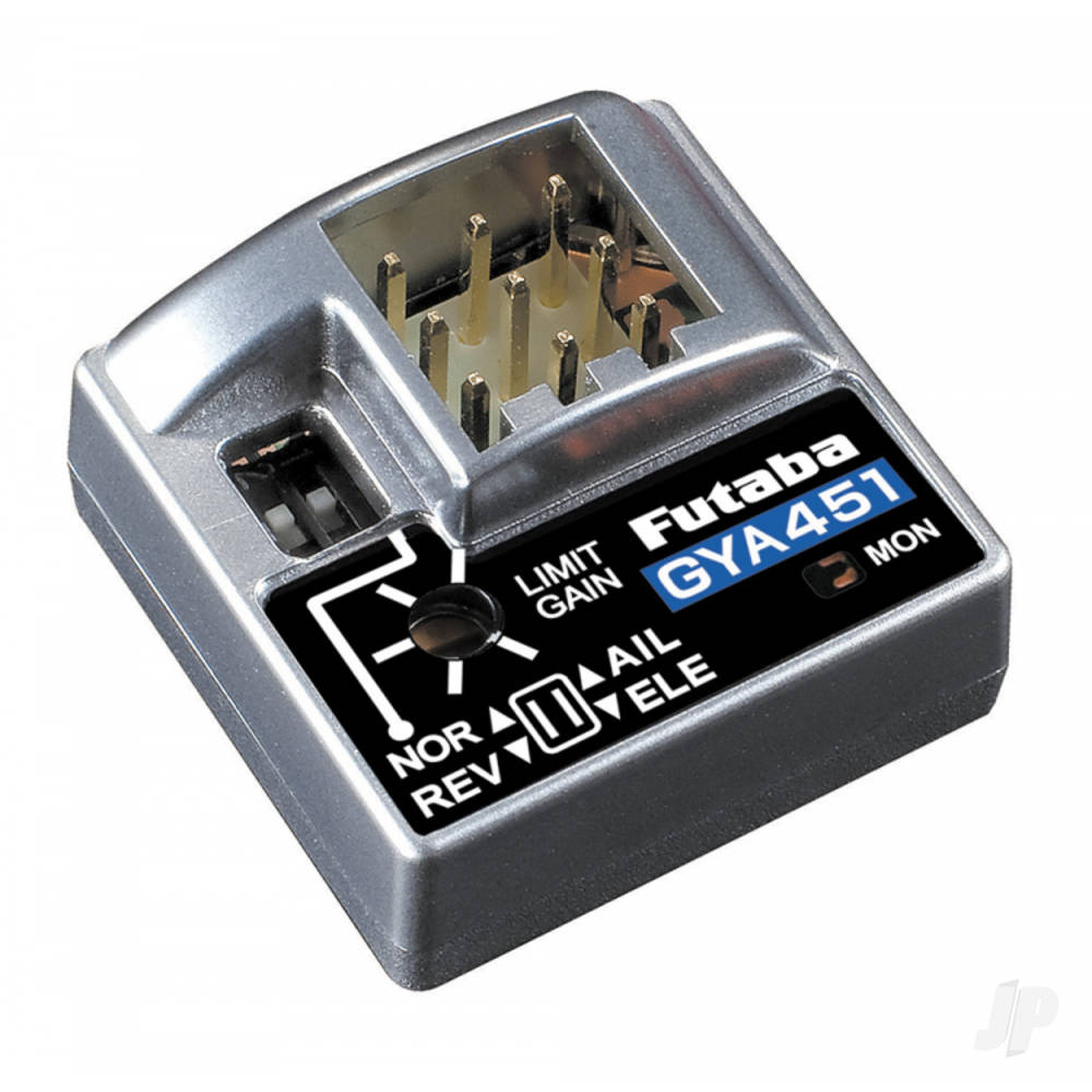 Futaba GYA451 Single Axis Aircraft Gyro AVCS/Normal (Roll or Pitch ...