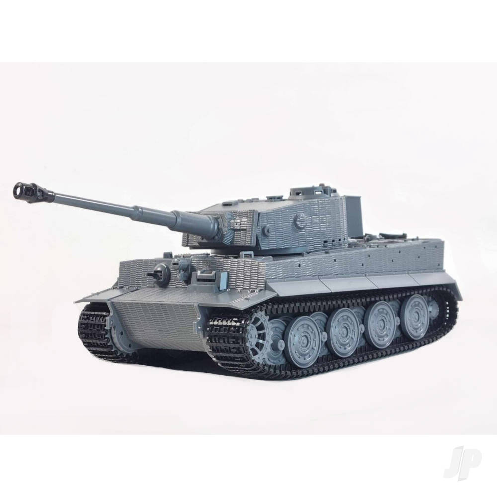 1:24 German Tiger I with Infrared Battle System (Grey) IR Battle  System Sound)