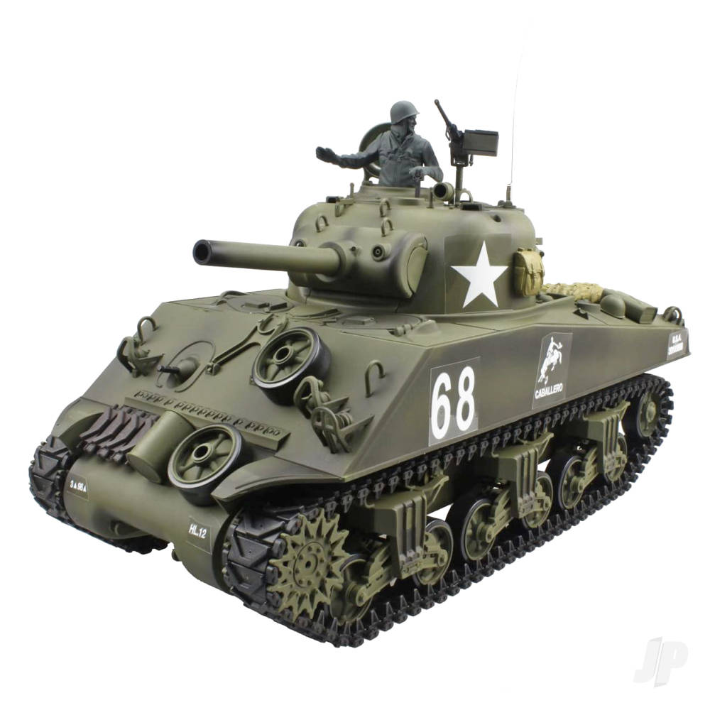 1:16 Medium Tank M4A3 Sherman with Infrared Battle System  Shooter Smoke Sound)