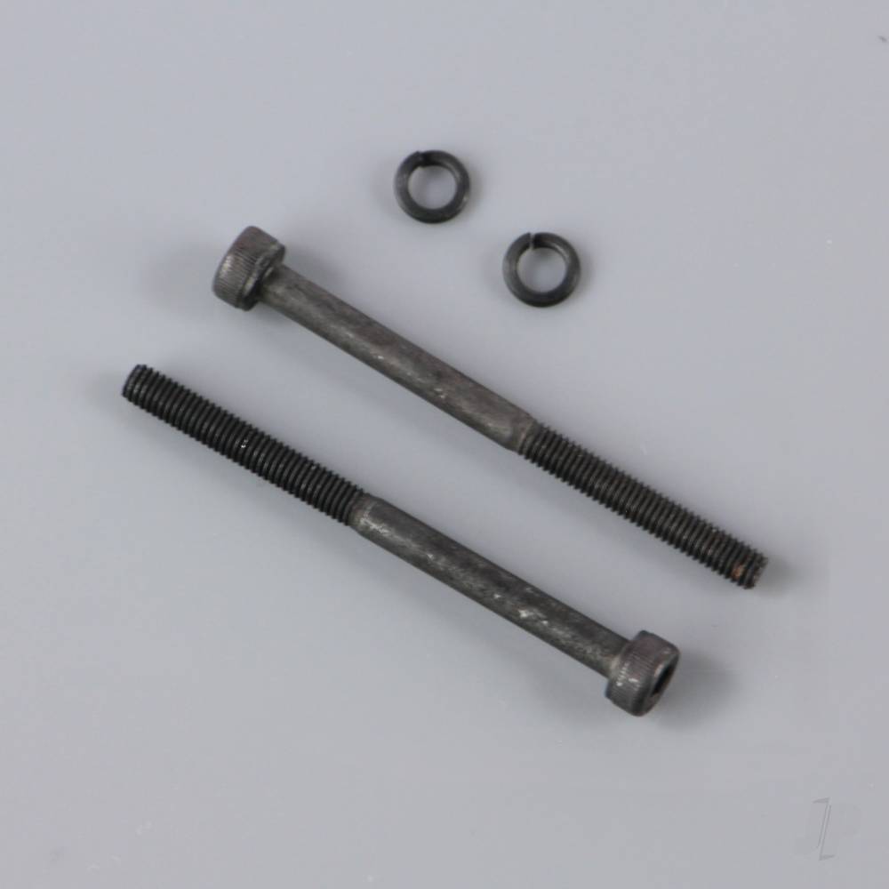 Exhaust bolts and washers (2pcs) (for SC40A-S, SC46A-S, SC52A-S)