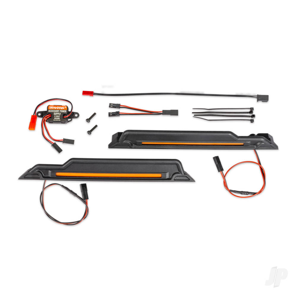 LED light kit, orange, complete (underbody) (includes 3-volt accessory power supply, power harnesses & mounting hardware)