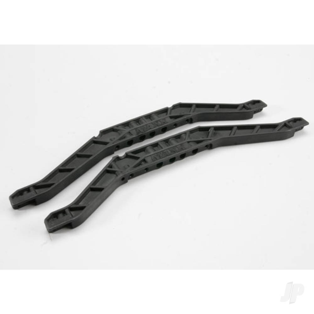 Traxxas Chassis braces, lower (black) (for Long wheelbase Chassis) (2
