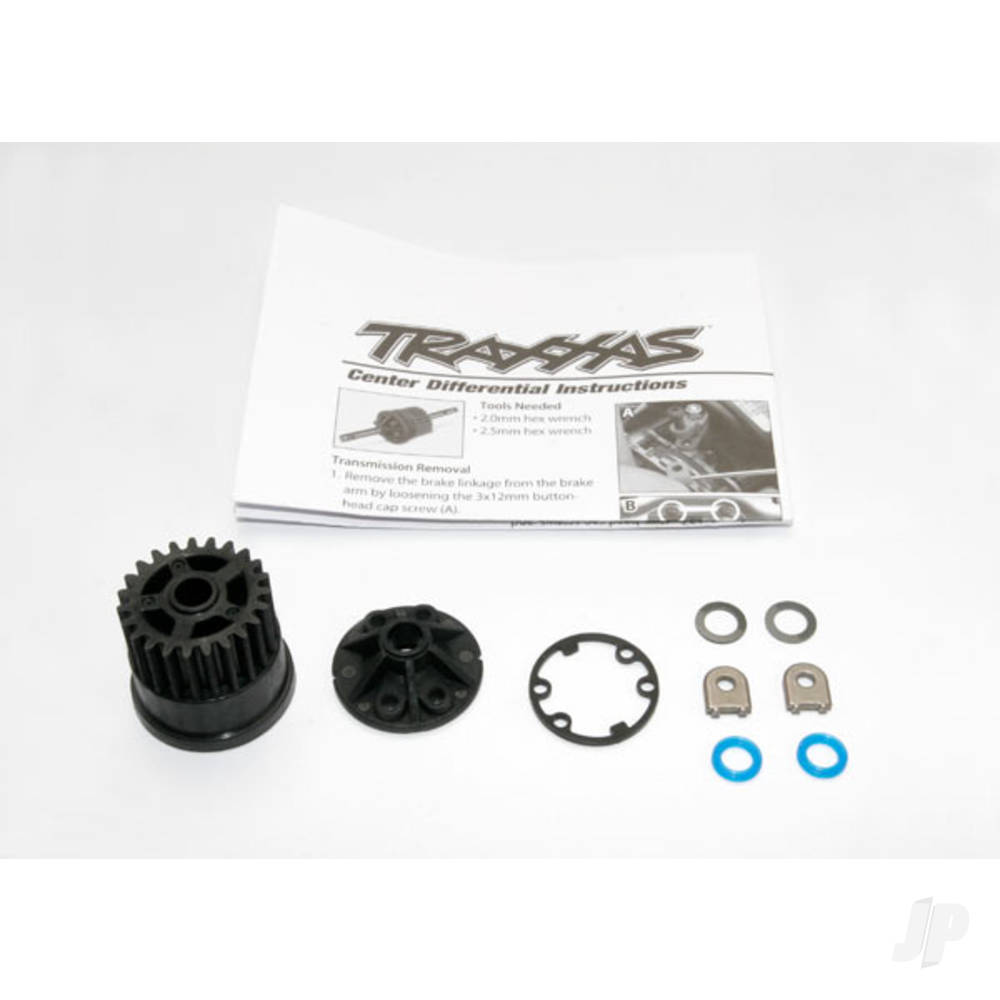 Traxxas Gear, center differential (Slayer) / Cover (1) / Xring seals