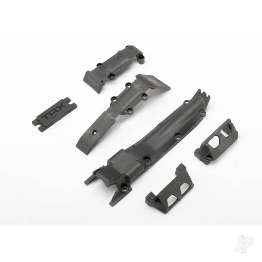 Traxxas Skidplate Set, Front (1pc) / Rear (1pc) / transmission (1pc