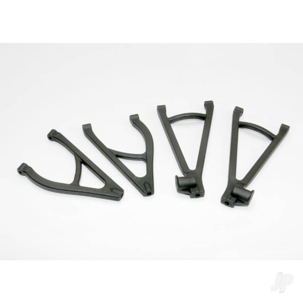 Suspension arm Set, Rear, extended wheelbase (lengthens wheelbase 10mm) (includes upper right & left and lower right & left arms)