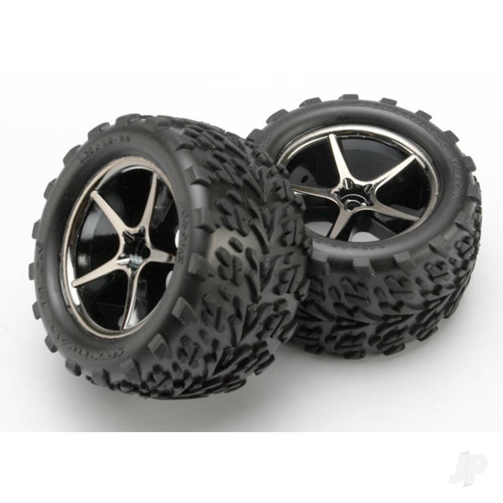 Wheels & Tyres, Assembled Glued Talon Tyres (2 pcs)
