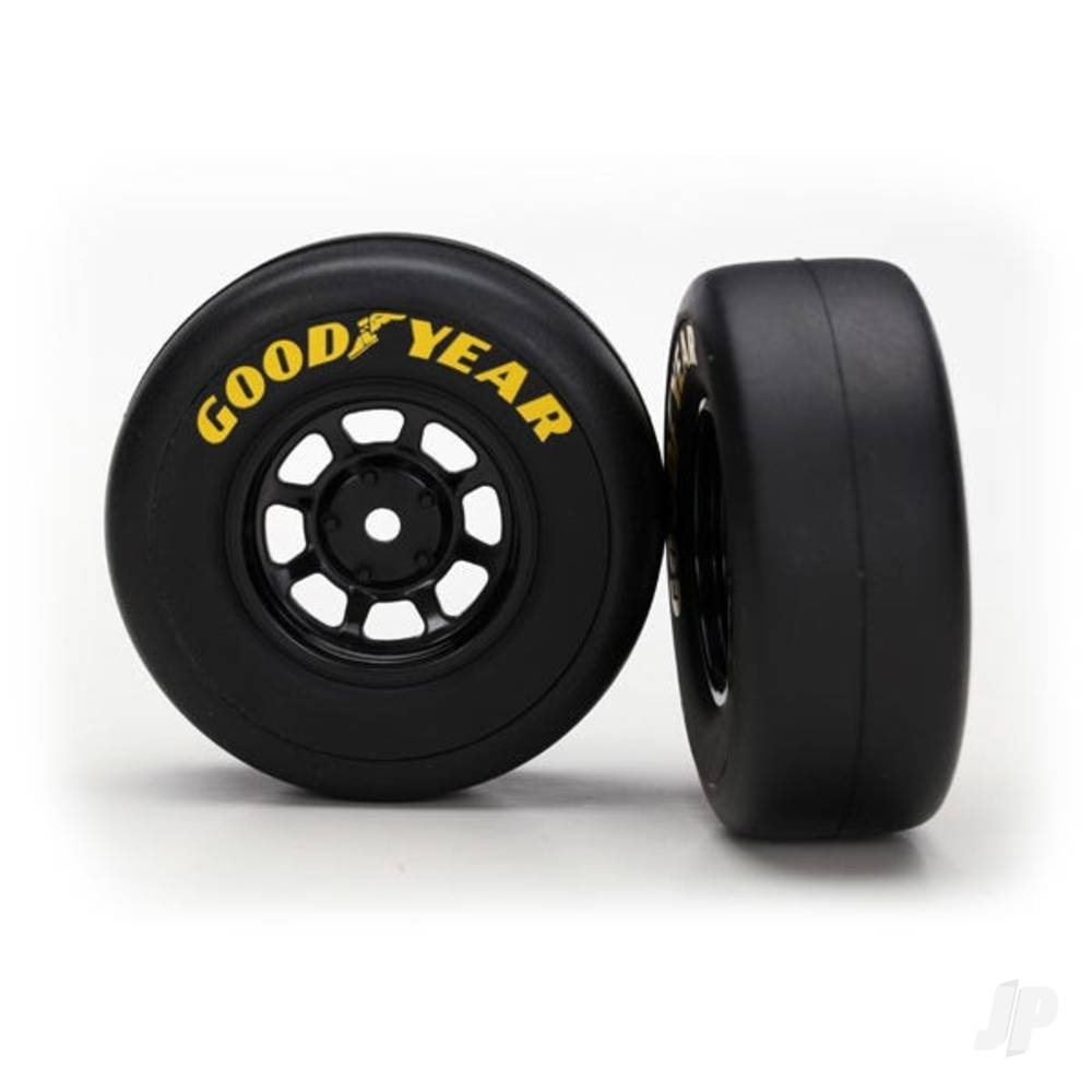 Traxxas Tyres and Wheels, Assembled Glued 1.9 Goodyear Wrangler Tyres