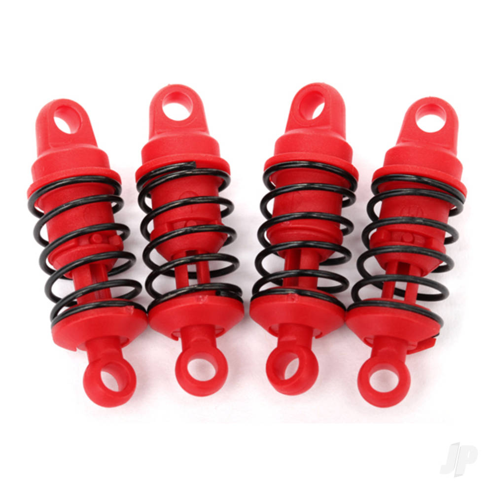 Traxxas Shocks, oilless (assembled with springs) (4 pcs) Accessories