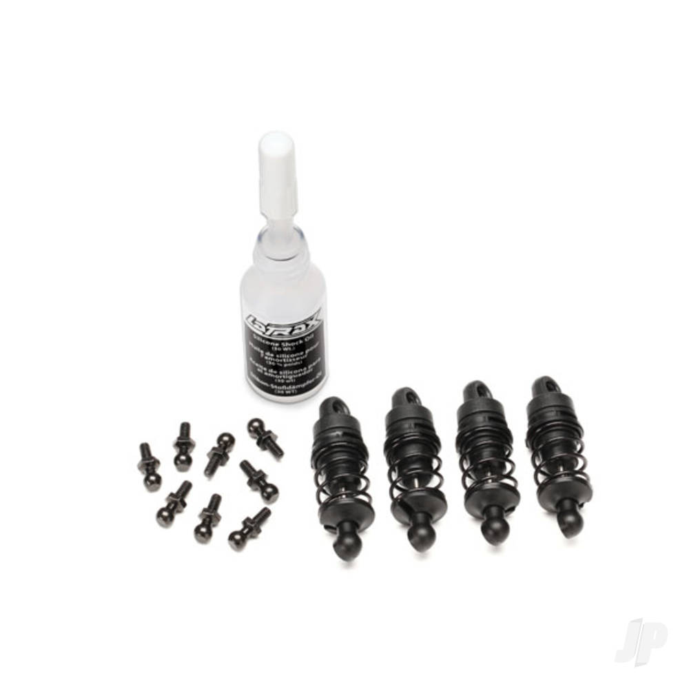Traxxas Shocks, oilfilled (assembled with springs) (4 pcs