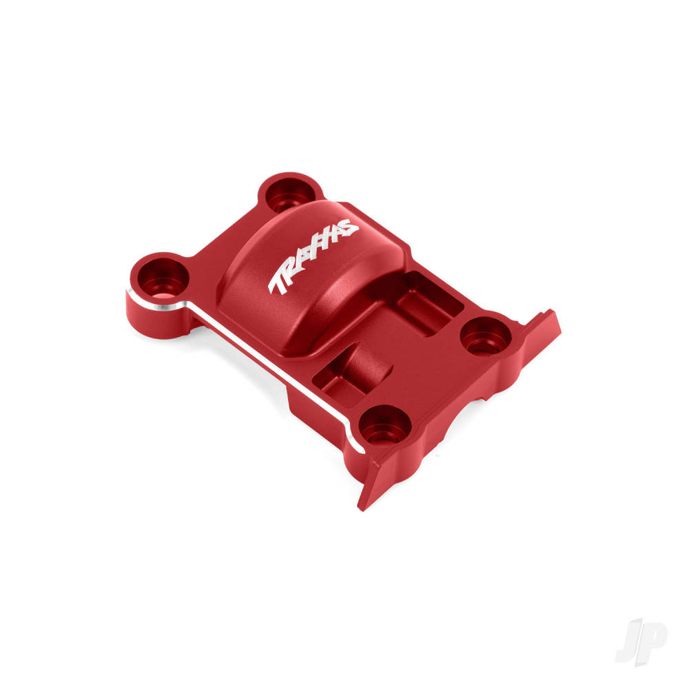 Cover, gear (Red-anodised 6061-T6 aluminium)