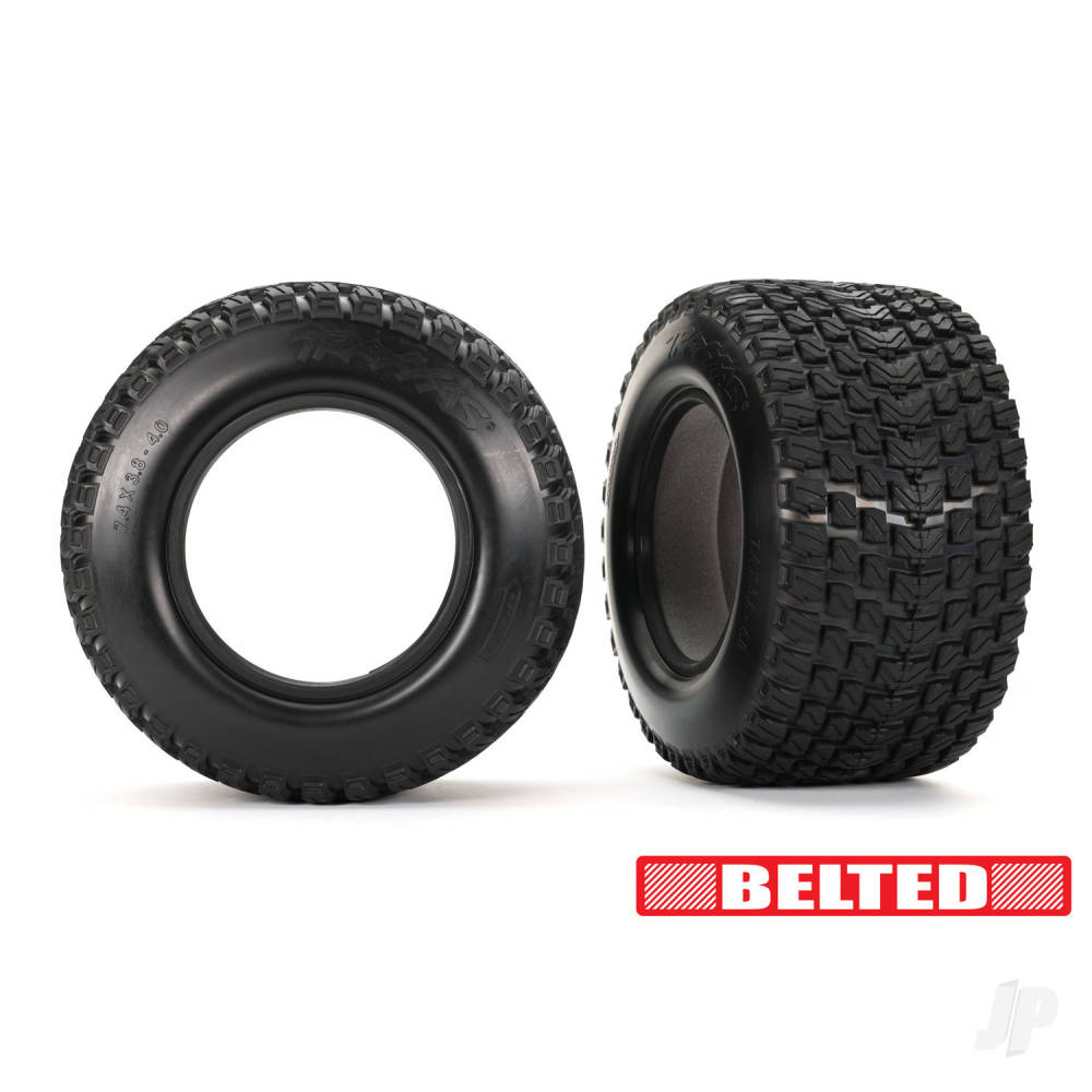Tyres, Gravix (belted, dual profile (4.3in outer, 5.7in inner)) (left & right)/ foam inserts (2)