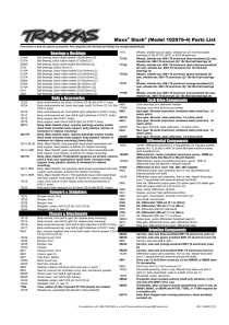 Parts List